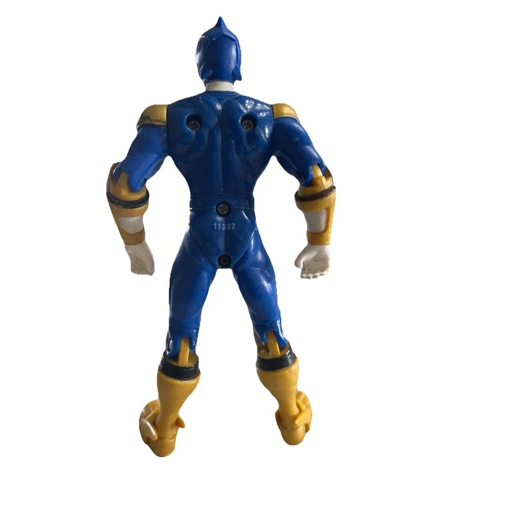 VTG 2001 Power Rangers Wild‎ Force _ Blue Savage Cycle Ranger * Figure Only *